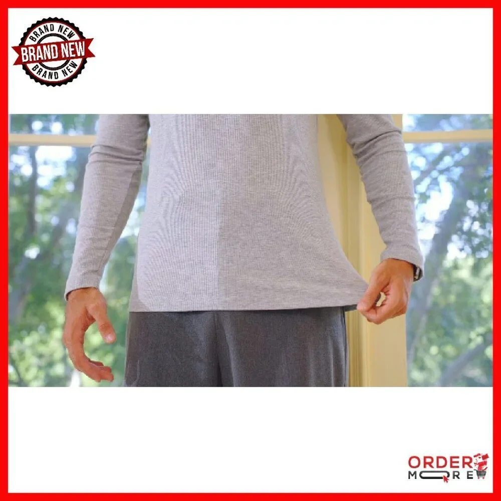 Men's Ribbed Turtleneck Sweaters 3 Pack Slim Fit Long Sleeve Base Layer